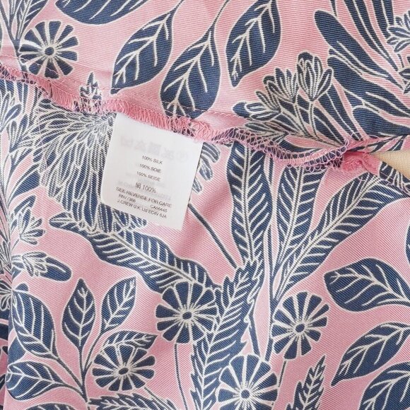 J Crew X Abigail Borg Silk Tank Prairie Rose - Size 6 - NWT - Picture 6 of 6